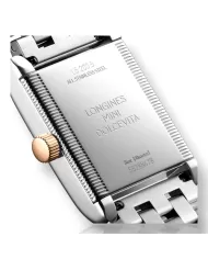 MINI DOLCEVITA in acciaio e oro rosa Longines Ref L52005717
