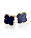 Orecchini in Oro Giallo e Lapis