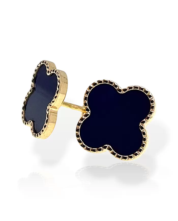 Orecchini in Oro Giallo e Lapis Spagnoletti 1945