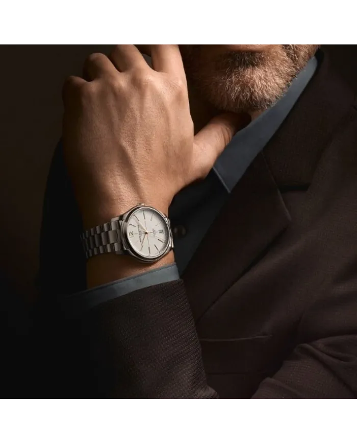 Clifton Baumatic acciaio 39mm Baume & Mercier Ref M0A10793