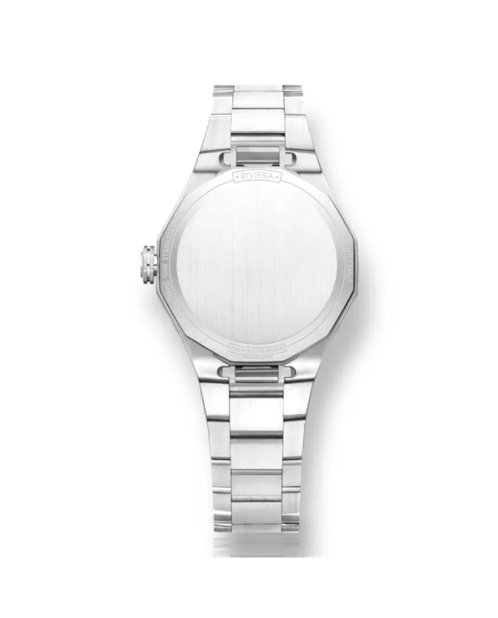 Riviera quarzo 33mm Baume & Mercier Ref M0A10812