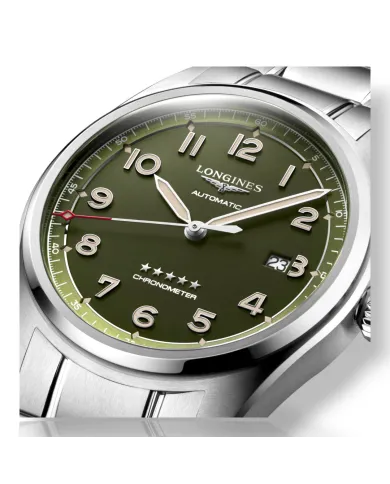 Spirit Automatico 42 mm Verde Longines Ref L38114036