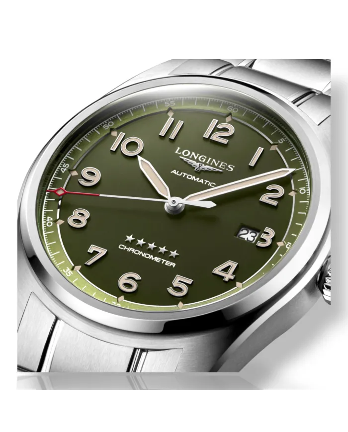 Spirit Automatico 42 mm Verde Longines Ref L38114036