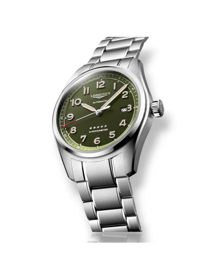 Spirit Automatico 42 mm Verde Longines Ref L38114036