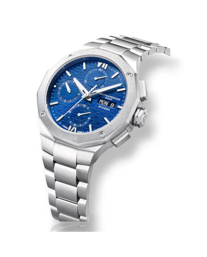 Riviera Crono automatico Datario - 41 mm Baume & Mercier Ref M0A10826