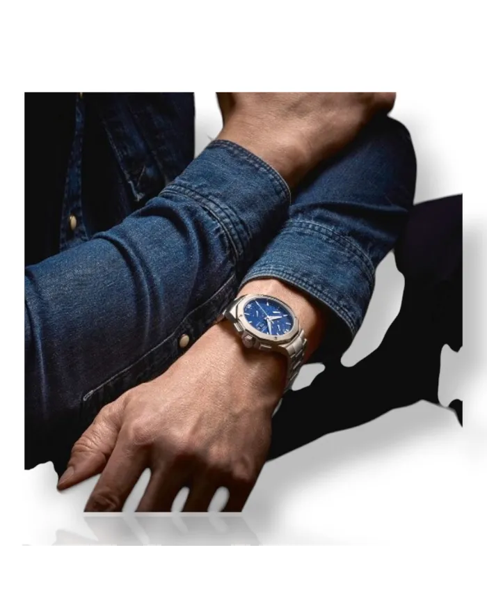 Riviera Crono automatico Datario - 41 mm Baume & Mercier Ref M0A10826