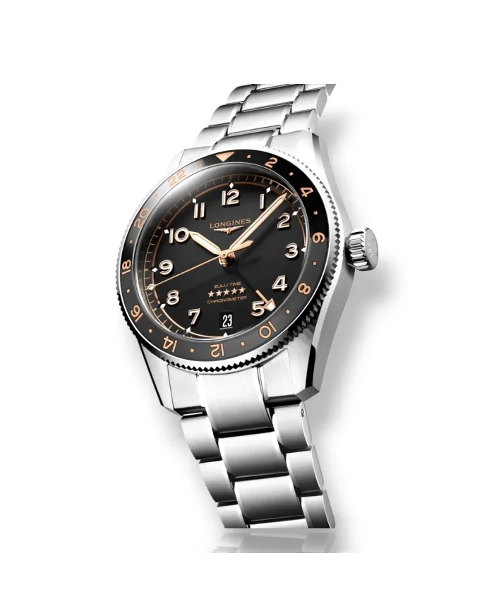 Spirit Zulu Time 39mm Longines Ref L38024506