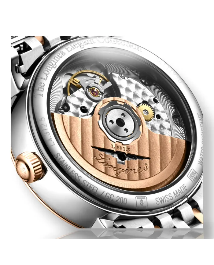 Longines Elegant 34,50 mm Bianco Longines Ref L43125117