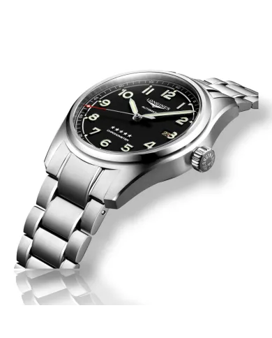 Spirit Automatico 42 mm Nero Longines Ref L38114536