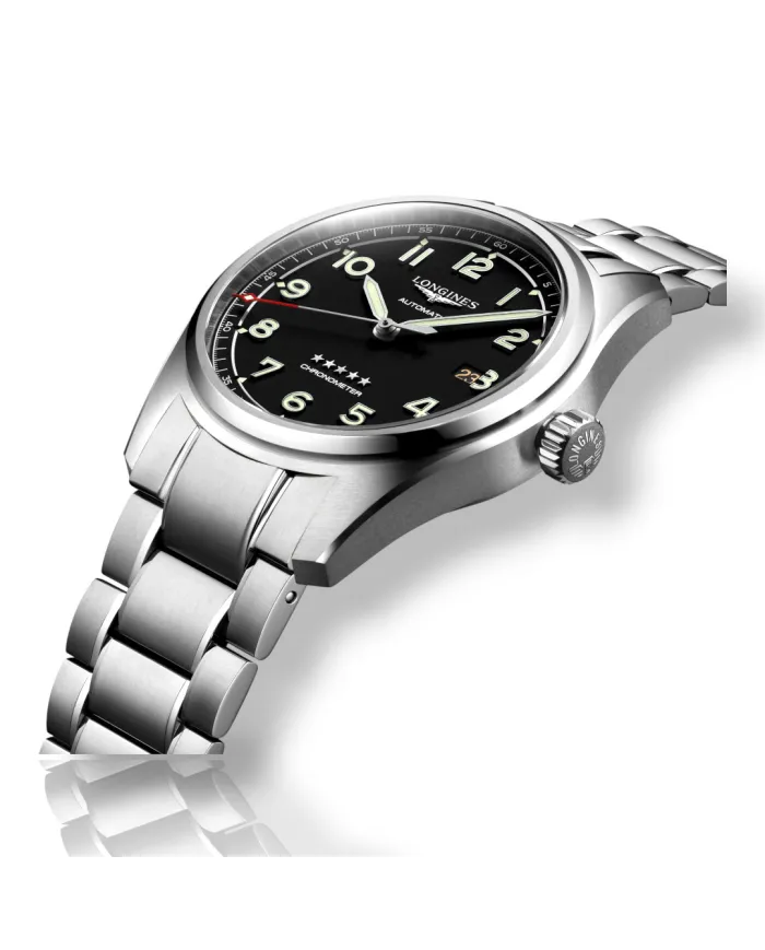 Spirit Automatico 42 mm Nero Longines Ref L38114536