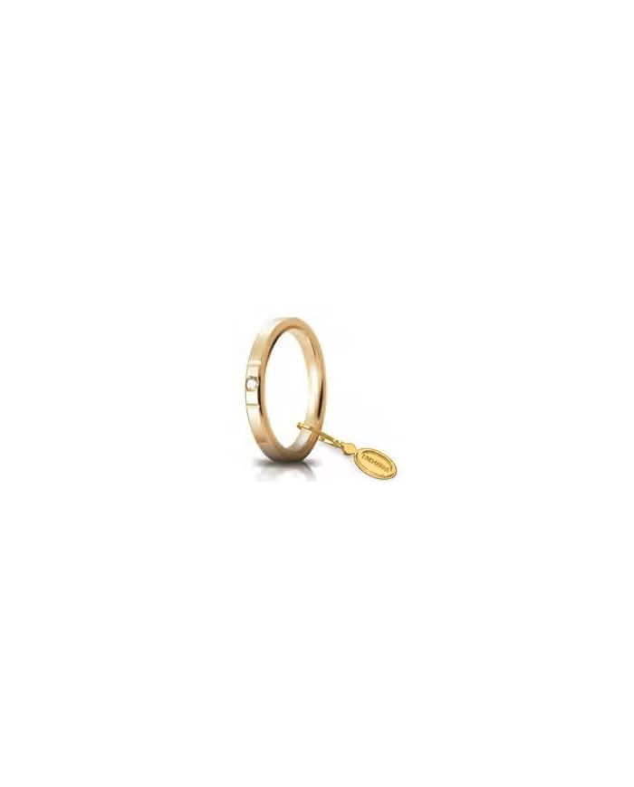 Cerchi di luce strette oro giallo diamond 2,5mm