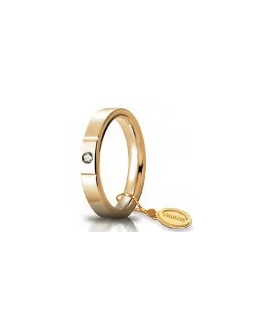 Cerchi di luce strette oro giallo diamond 2,5mm UnoAErre