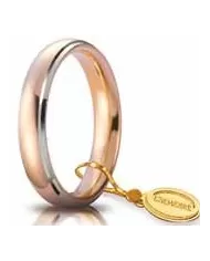 Comoda oro rosso bordi bianchi 4mm UnoAErre