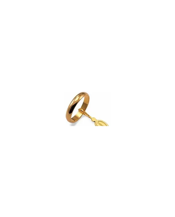 Fede classica in oro giallo 5,0g UnoAErre