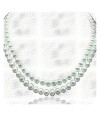 Necklaces with pearls